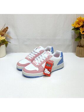 Hello Kitty Casual Court Sneaker By Sanrio Women Size US 8 Fits True To Size NWT